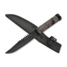 Tactical Jungle KingÃ‚Â® Survival Knife W/ Holster