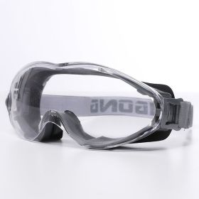 Transparent Goggles Windproof Riding Industry (Color: Black)