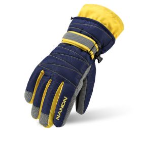 MaxProtect Winter Tech Gloves (Option: Blue-S)