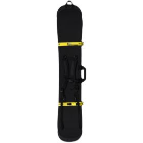 Dumpling Skin Snowboard Bag Protective Cover (Option: Black Yellow Ribbon-Single with Two shoulder-120CM to 129CM)