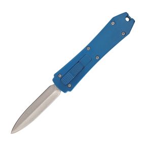 Mini Automatic OTF Knife w/ Belt Clip (Color: Blue)