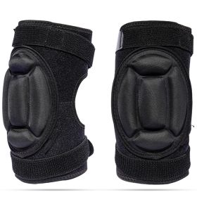 Roller Skating Single And Double Board Ski Hip Protection Set (Option: Knee protection-M)