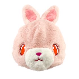 Snow Cartoon Face Protection Riding Ornament Hat (Option: Rabbit)